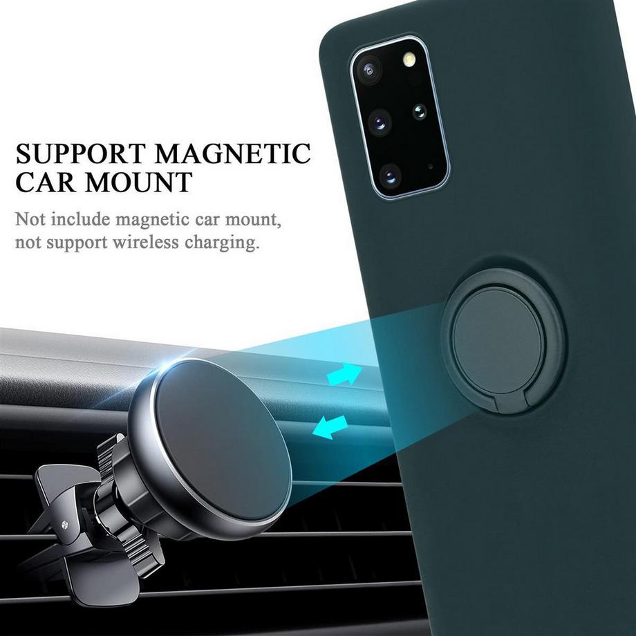 Cadorabo  Hülle für Samsung Galaxy S20 PLUS TPU Silikon mit Ring Liquid 