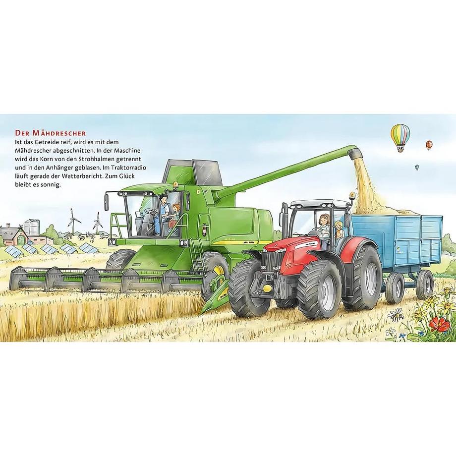Hör mal (Soundbuch): Fahrzeuge auf dem Bauernhof Zimmer, Christian Couverture rigide 