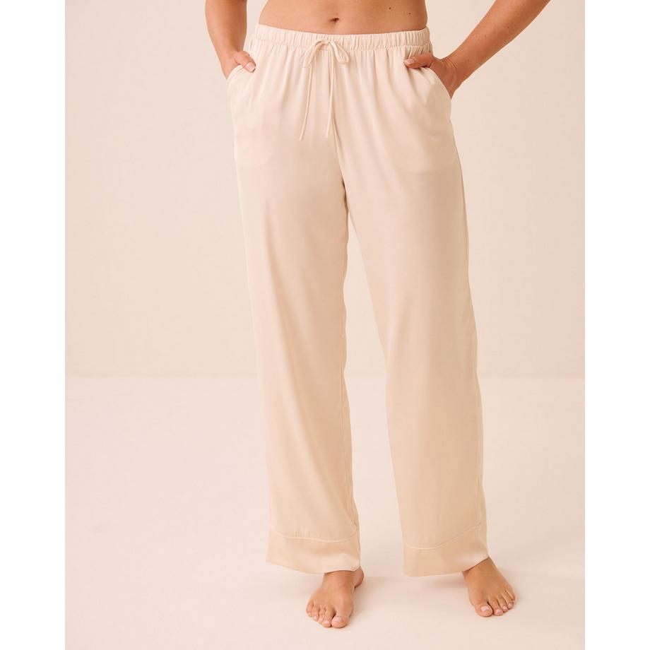 Pantalon en satin