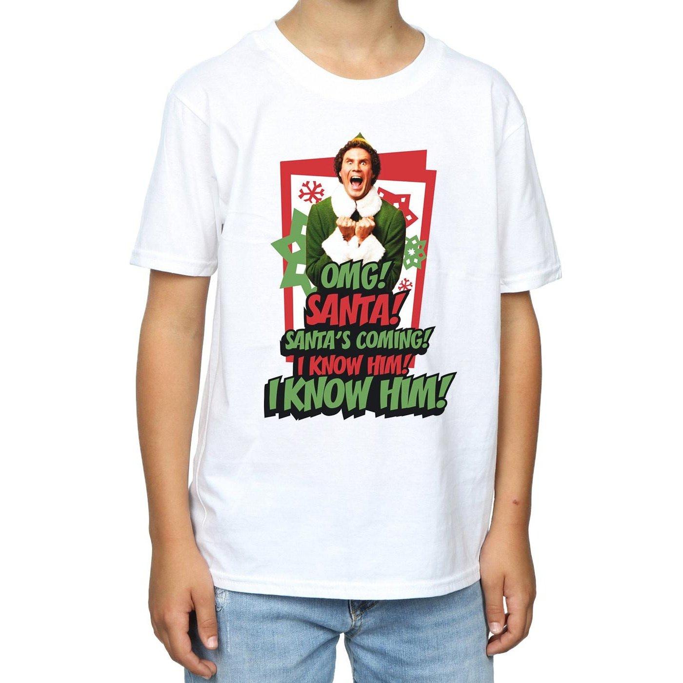 Elf  OMG Santa TShirt 