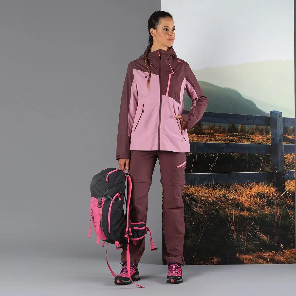 CMP Wasserdichte Kapuzenjacke  