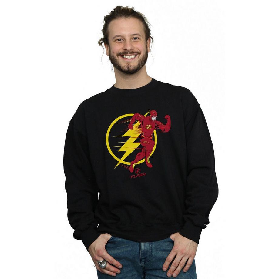 DC COMICS Flash Logo Sweatshirt  