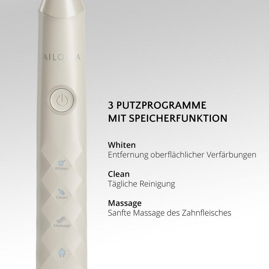 AILORIA SHINE BRIGHT USB-Schallzahnbürste  