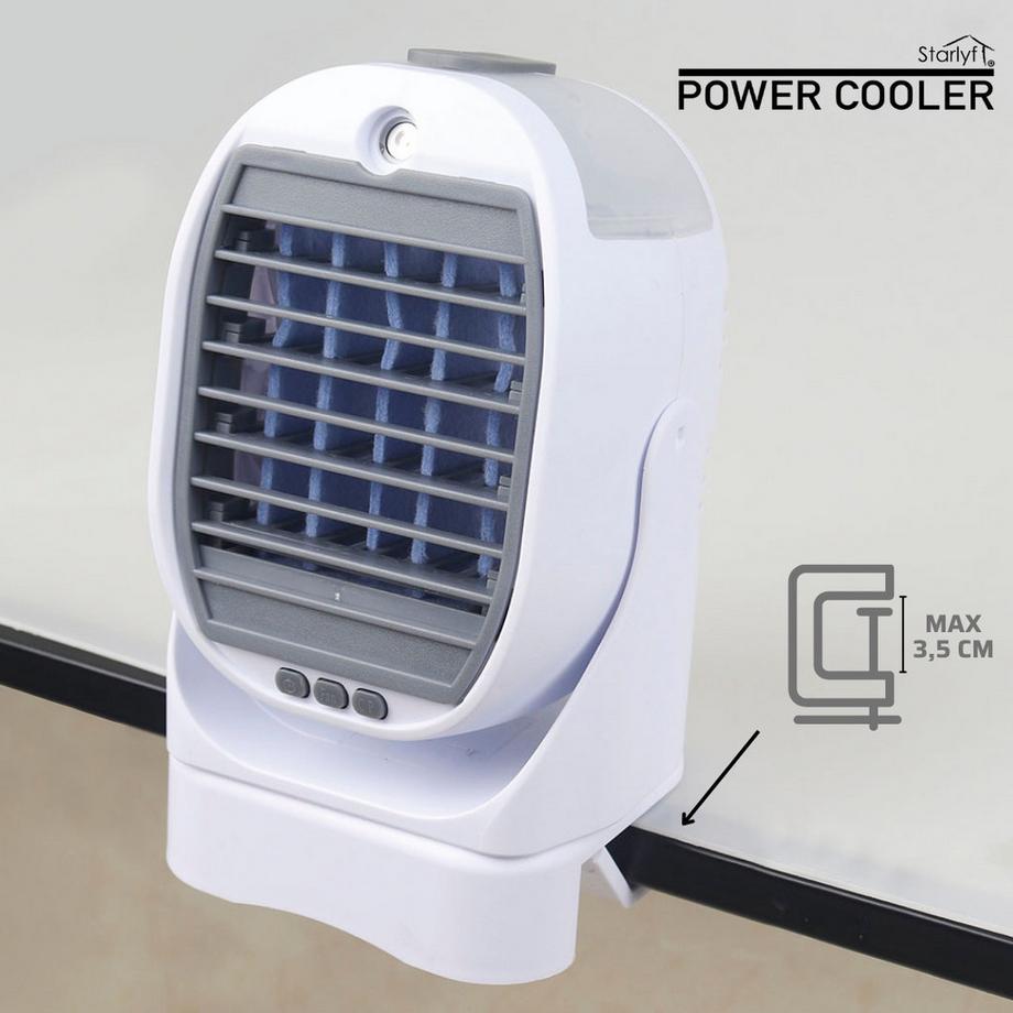 STARLYF Power Cooler - Raffreddatore d'aria evaporativo  