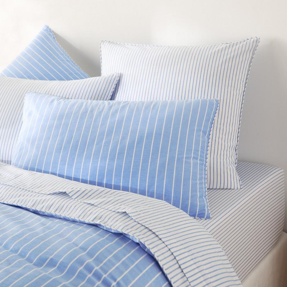 La Redoute Intérieurs Edward Taie d'oreiller en percale de coton  