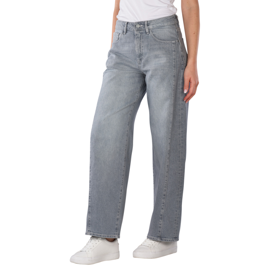 Dawn Denim Ash Barrel Fit Jeans  