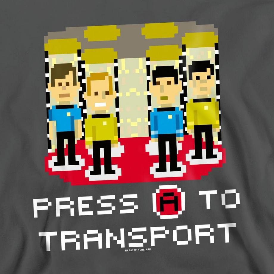 Star Trek Press A to Transport Sweatshirt  
