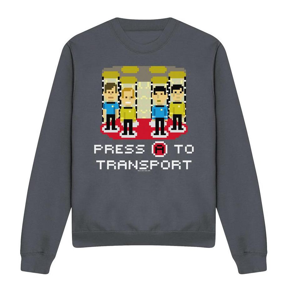 Press A to Transport Sweatshirt