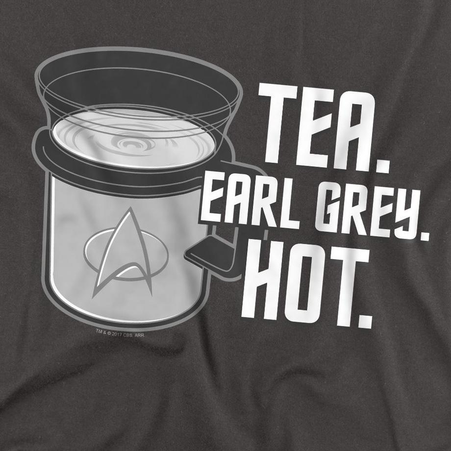 Star Trek Earl Grey Langarm T-Shirt  