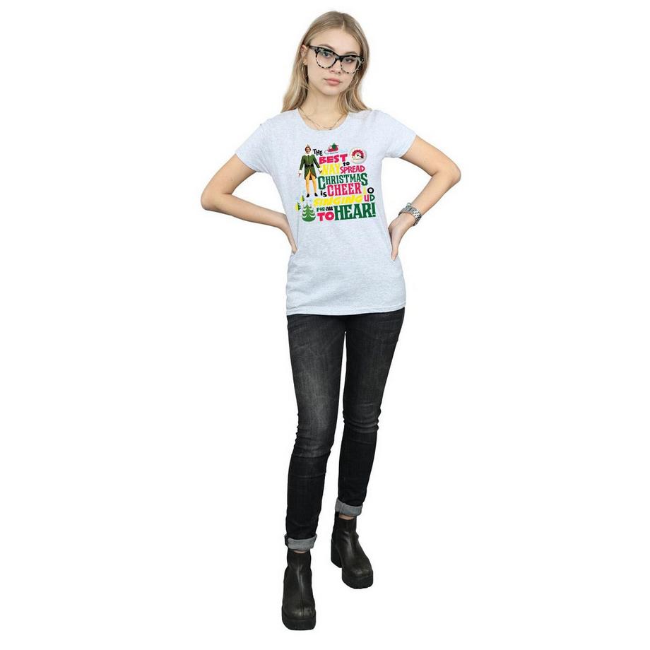 Elf T-Shirt Christmas Cheer  