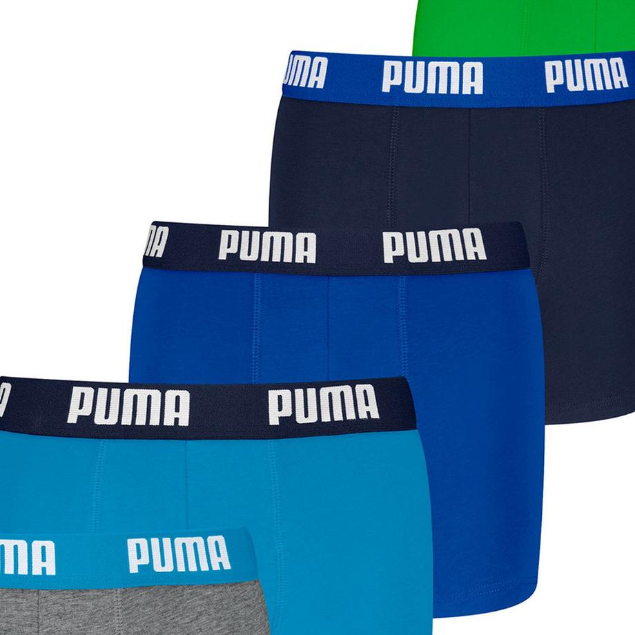 PUMA  Boxer Ragazzi Confezione da 6 Vestibilità confortevole-Everyday Basic Boxers ECOM 6P 