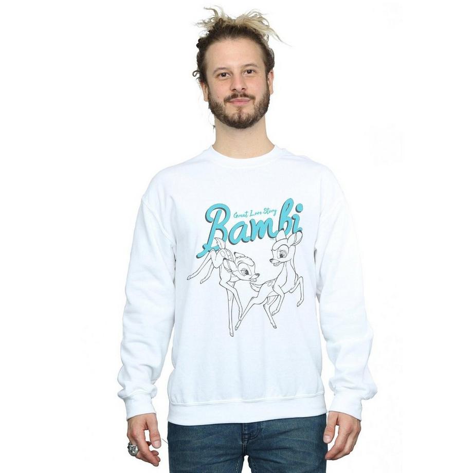 Disney Great Love Story Bambi Sweatshirt  