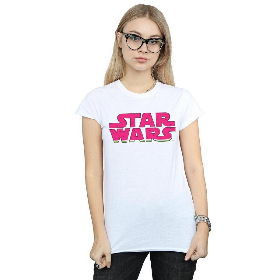 STAR WARS Star Wars Watermelon Logo T-Shirt  