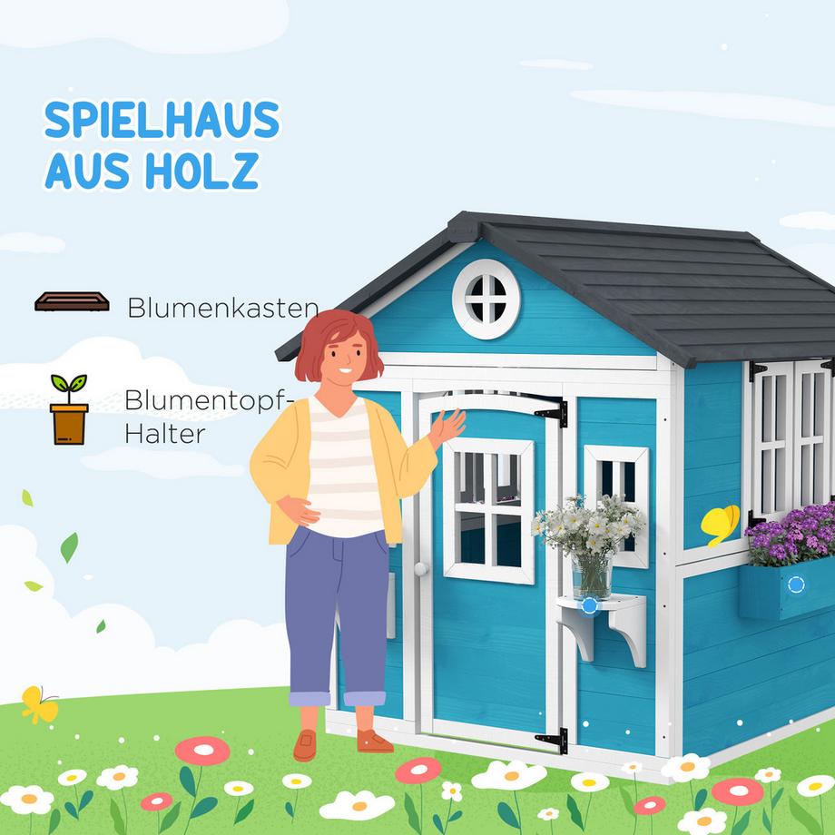 Outsunny  Kinderspielhaus 