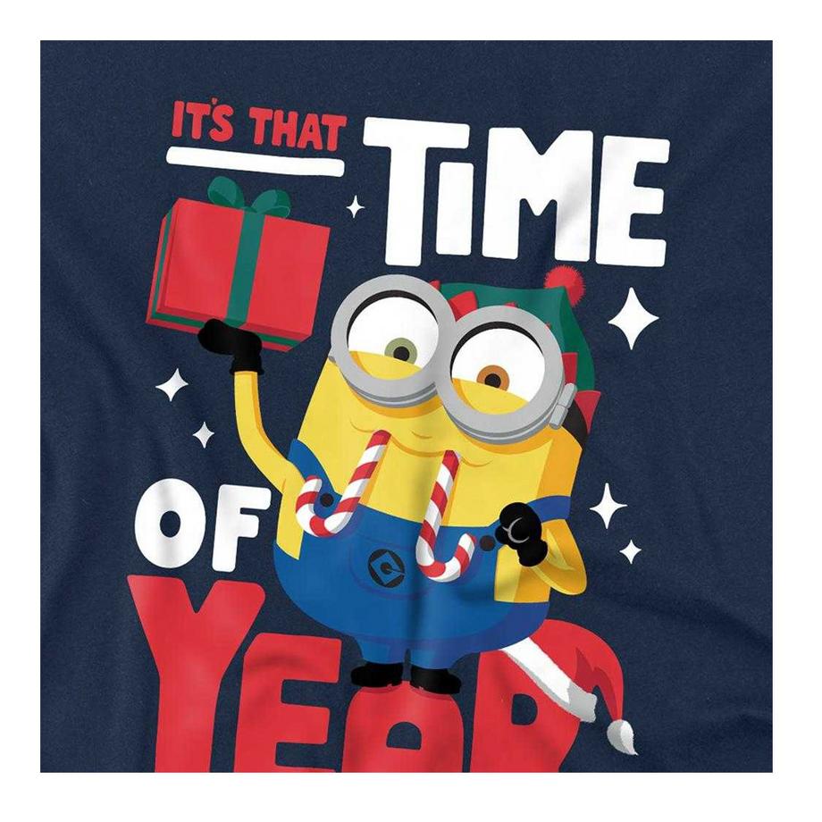 Despicable Me  Maglietta Natale Bob Elfo 