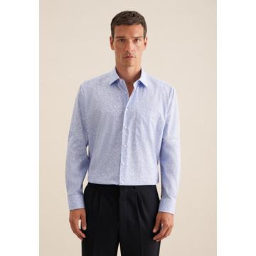 Chemise Business Regular Fit Manche longue Imprimé