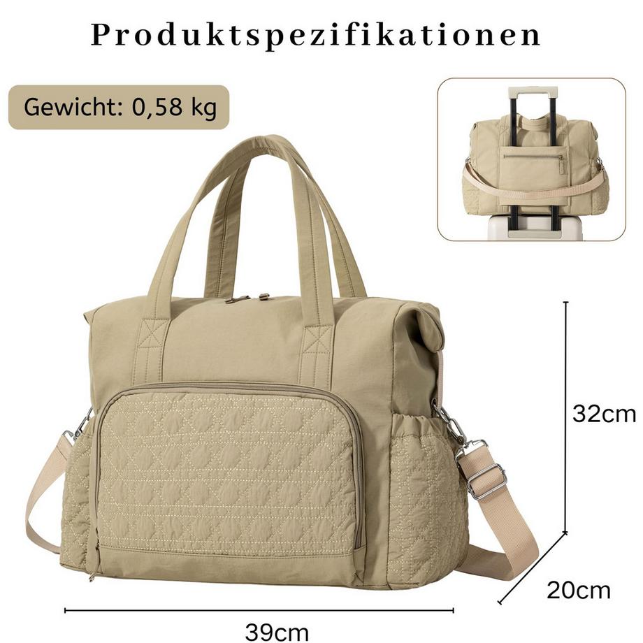 Only-bags.store Reisetasche, Handgepäcktasche, Weekender Reisetasche, Wasserdichte Sporttasche  