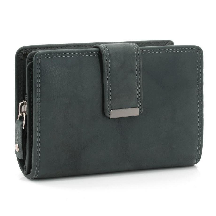 Portefeuille en cuir souple avec portefeuille RFID