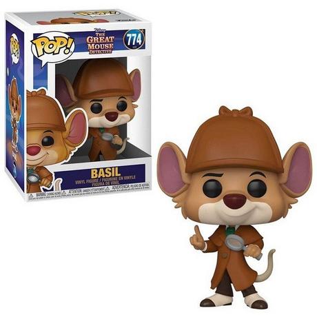 Funko  POP - Disney - Basil, der große Mäusedetektiv - 774 - Basil 