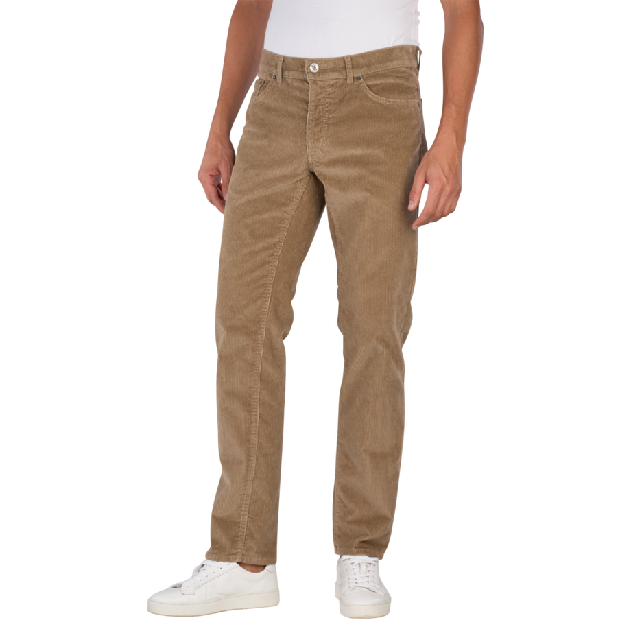 BRAX Cooper 5-Pocket Straight Fit Pantalon en Cordon  