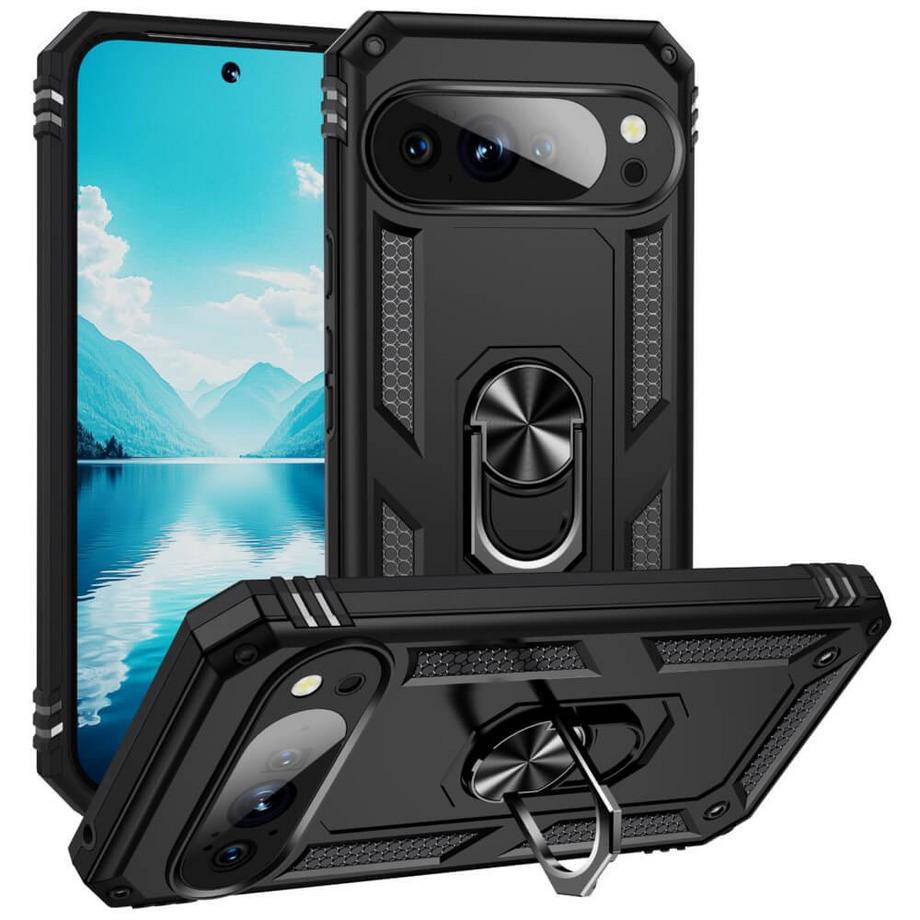 Google Pixel 10 / 10 Pro - Robustes Back Cover mit Kickstand
