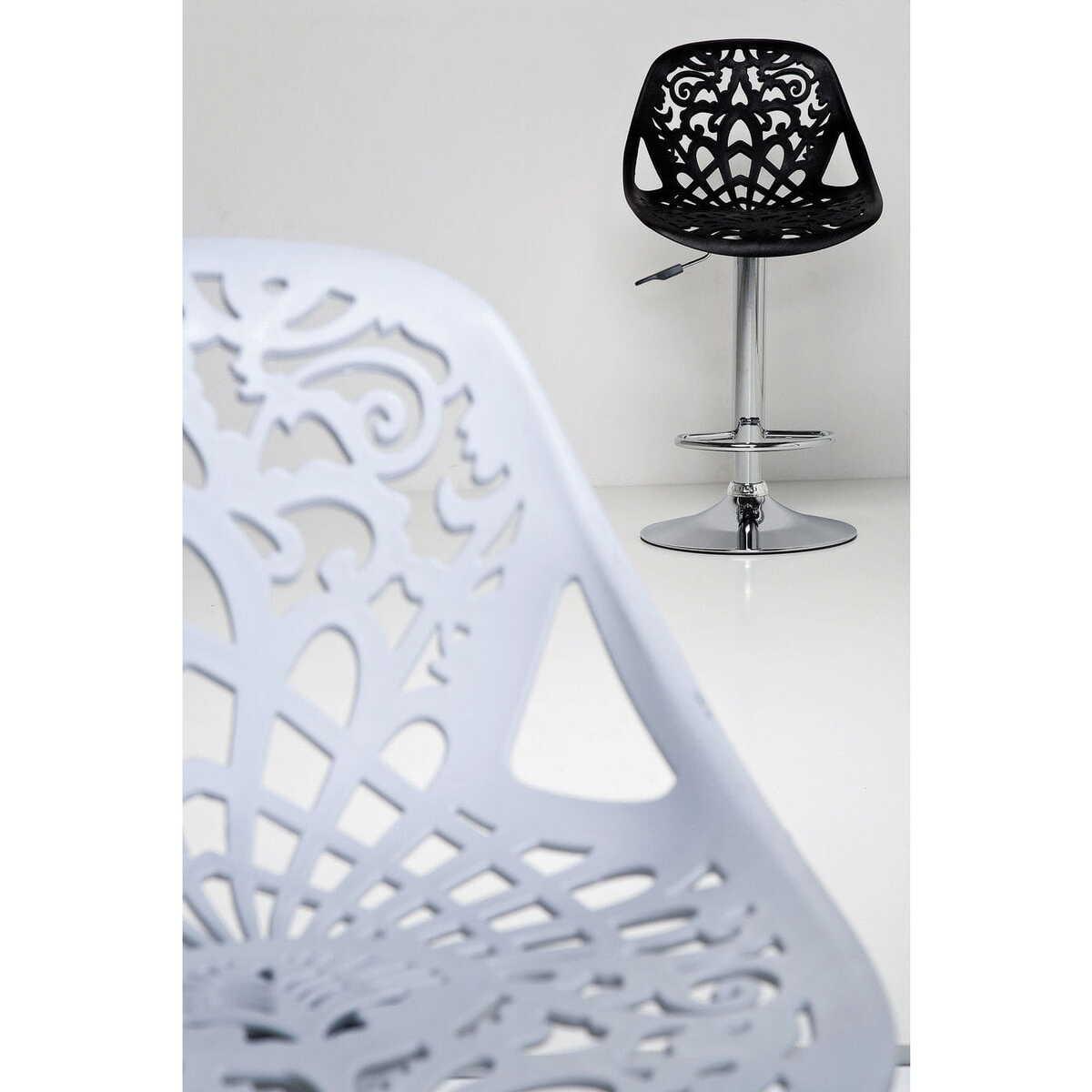 mutoni Tabouret de bar Ornament White  