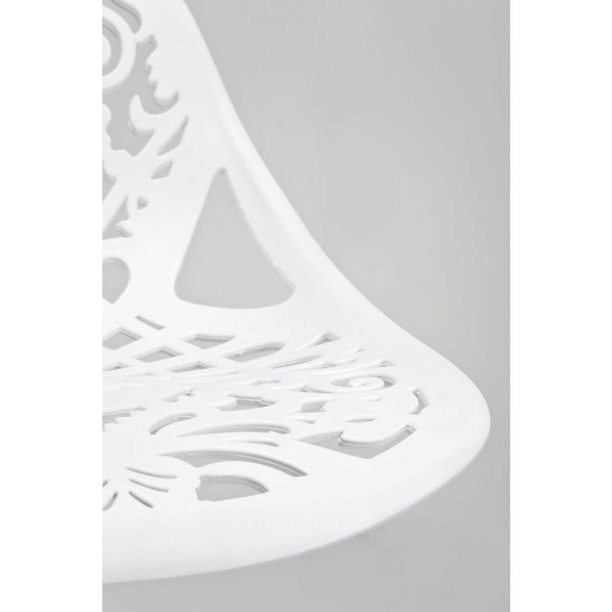 mutoni Barhocker Ornament White  