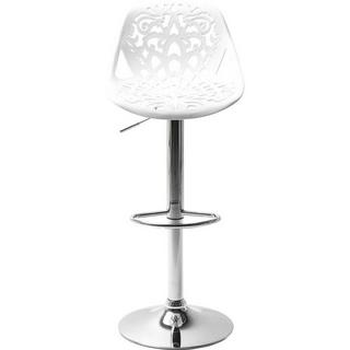 mutoni Tabouret de bar Ornament White  