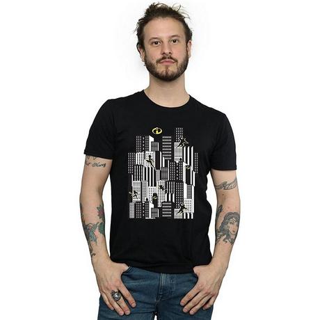 The Incredibles The Incredibles T-shirt grafica Cityscape  