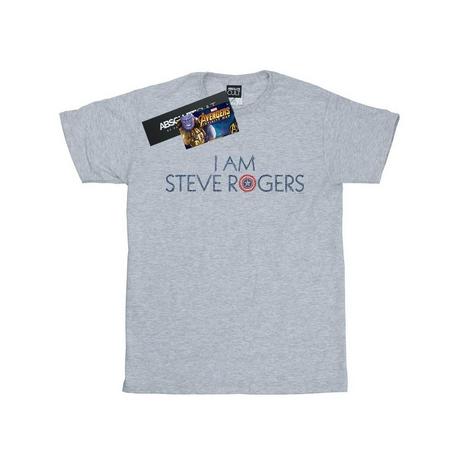 MARVEL  Avengers Infinity War I Am Steve Rogers TShirt 