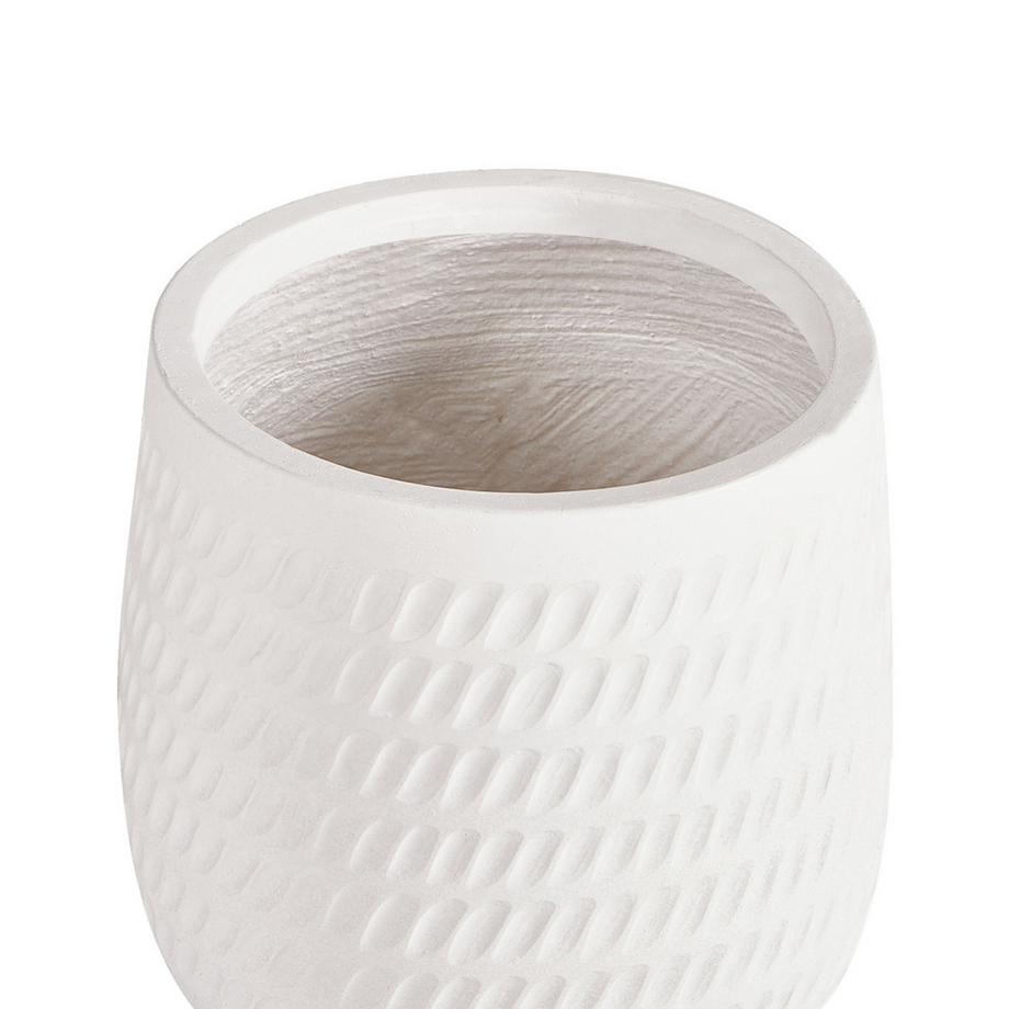 Beliani Vaso per piante en Fibra d'argilla Moderno LIVADIA  