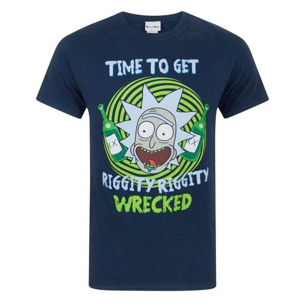 Rick And Morty  Riggity Riggity Wrecked TShirt 