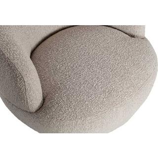 mutoni Fauteuil pivotant Woolly nature  