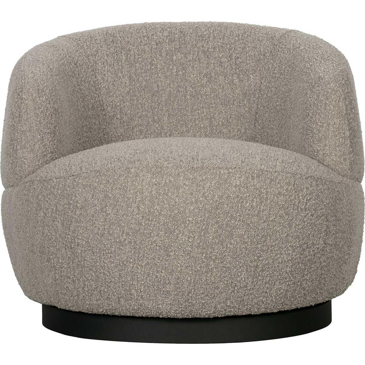 mutoni Fauteuil pivotant Woolly nature  