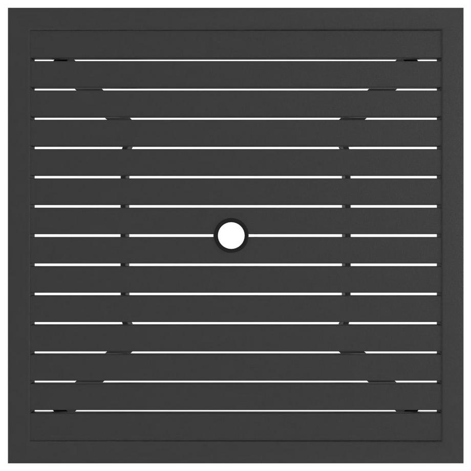 VidaXL tavolo Acciaio  