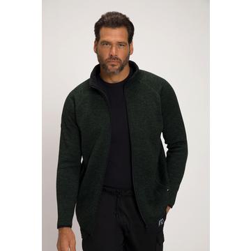 Strickfleece-Jacke