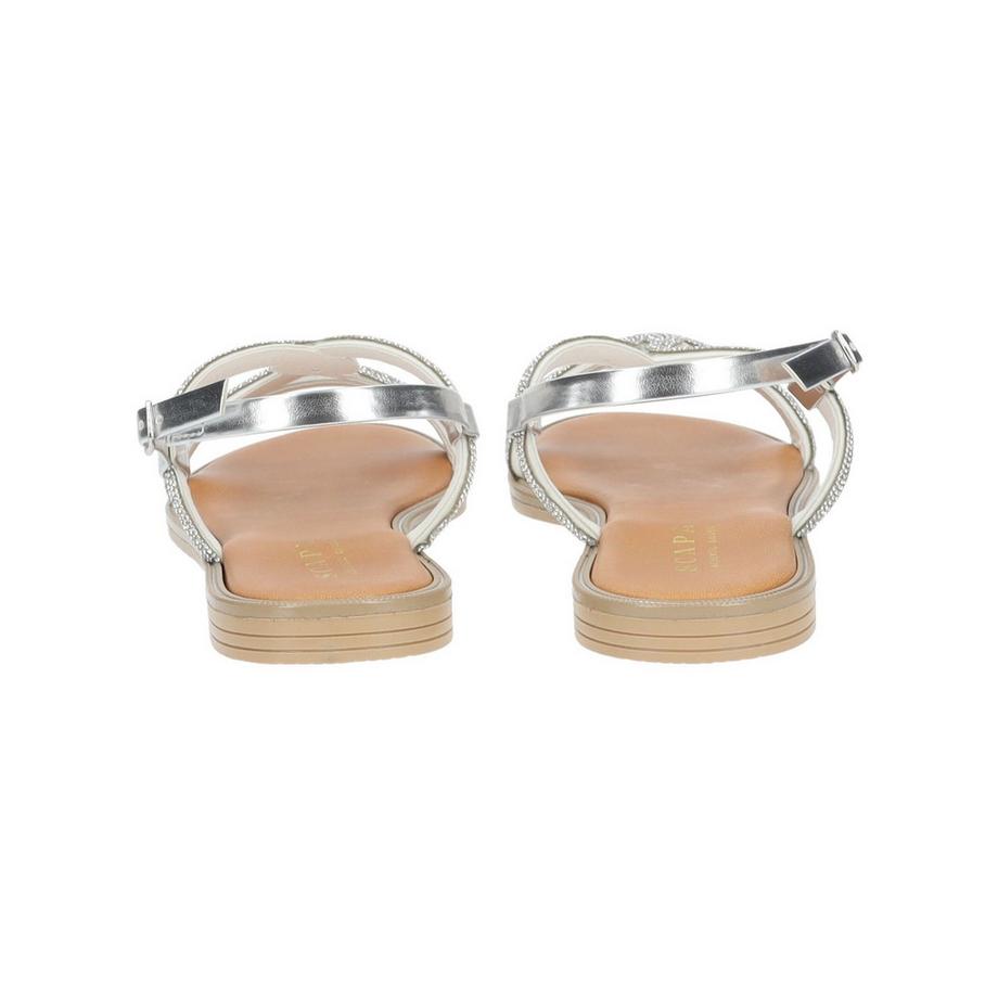 Scapa Sandali con Cinturino e Decorazione Strass  