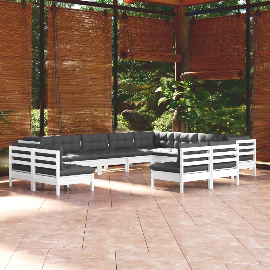 VidaXL Garten-lounge-set kiefernholz  