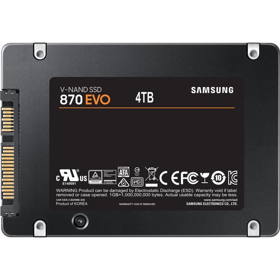 SAMSUNG  870 EVO (4000 GB, 2.5") 