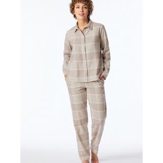 Schiesser Selected Premium Warming Pyjama à Carreaux  