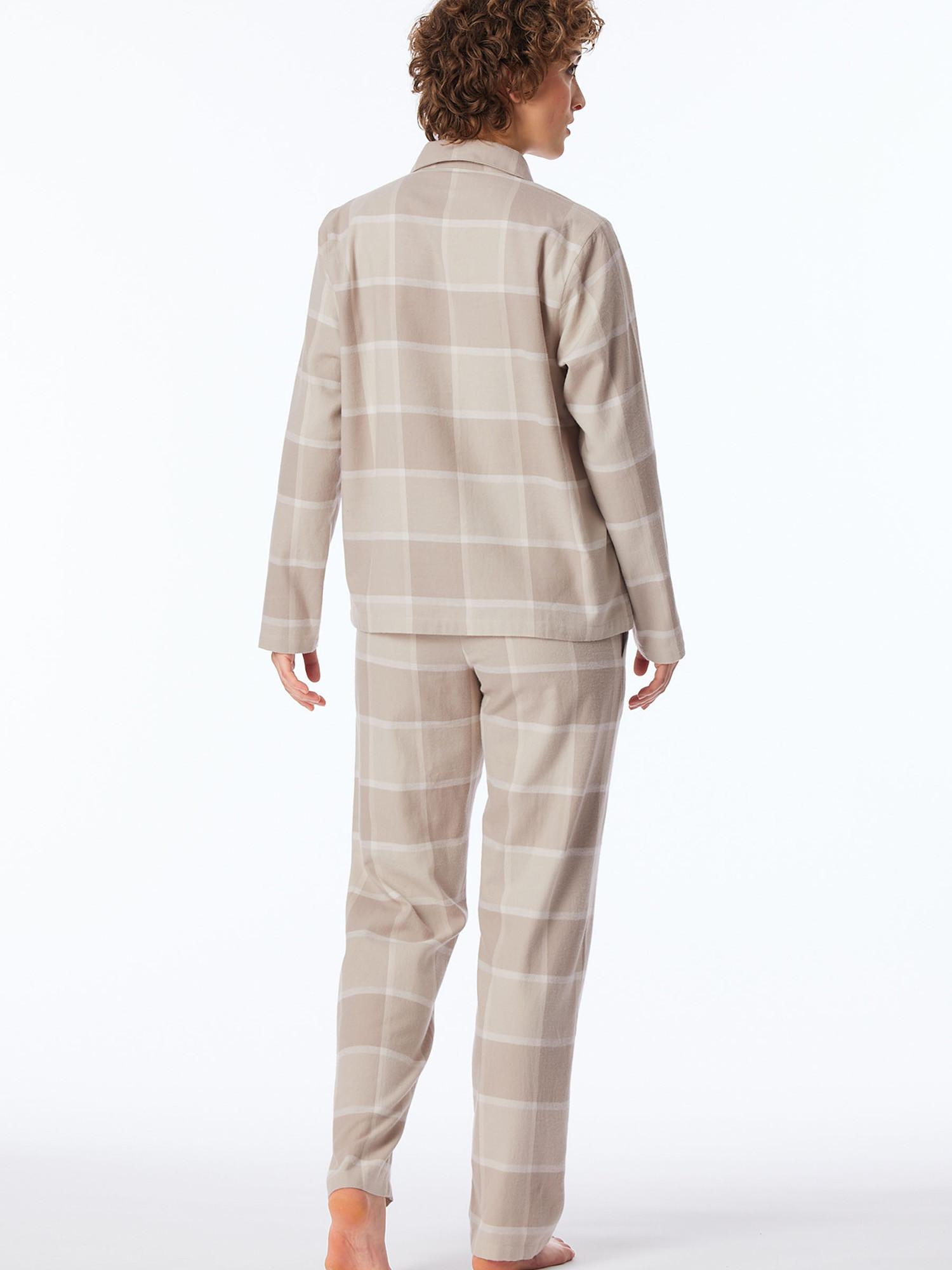 Schiesser Selected Premium Warming Pyjama à Carreaux  