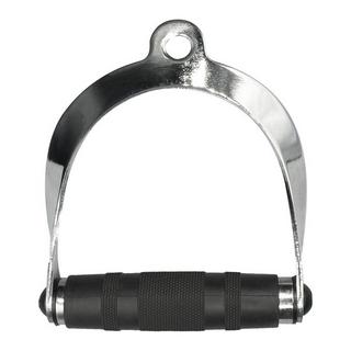 GladiatorFit  Gebogener Zug-/Ziehgriff aus Stahl und GladiatorFit-Gummi 