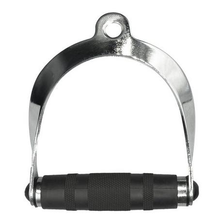 GladiatorFit  Gebogener Zug-/Ziehgriff aus Stahl und GladiatorFit-Gummi 