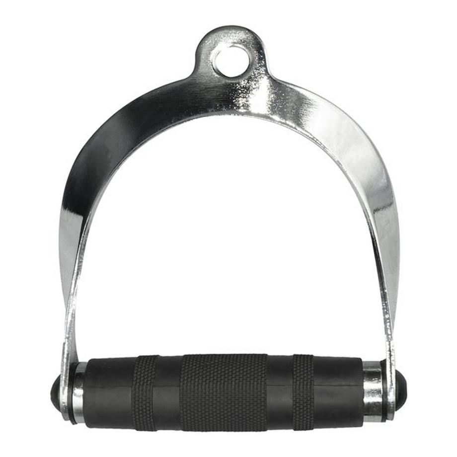 GladiatorFit  Poignée incurvée tirage poulie acier et caoutchouc GladiatorFit 