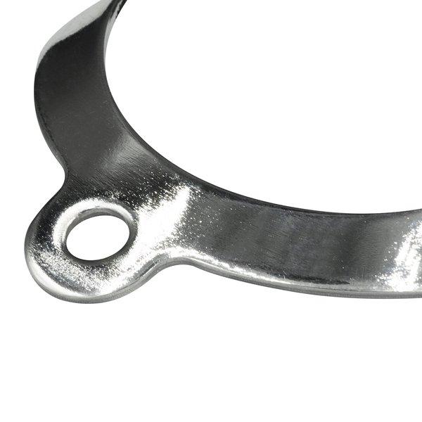 GladiatorFit  Gebogener Zug-/Ziehgriff aus Stahl und GladiatorFit-Gummi 