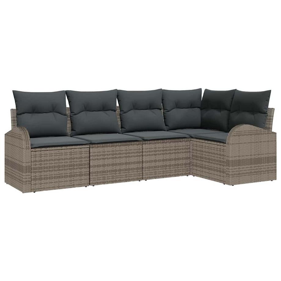 Canapé de jardin poly rattan