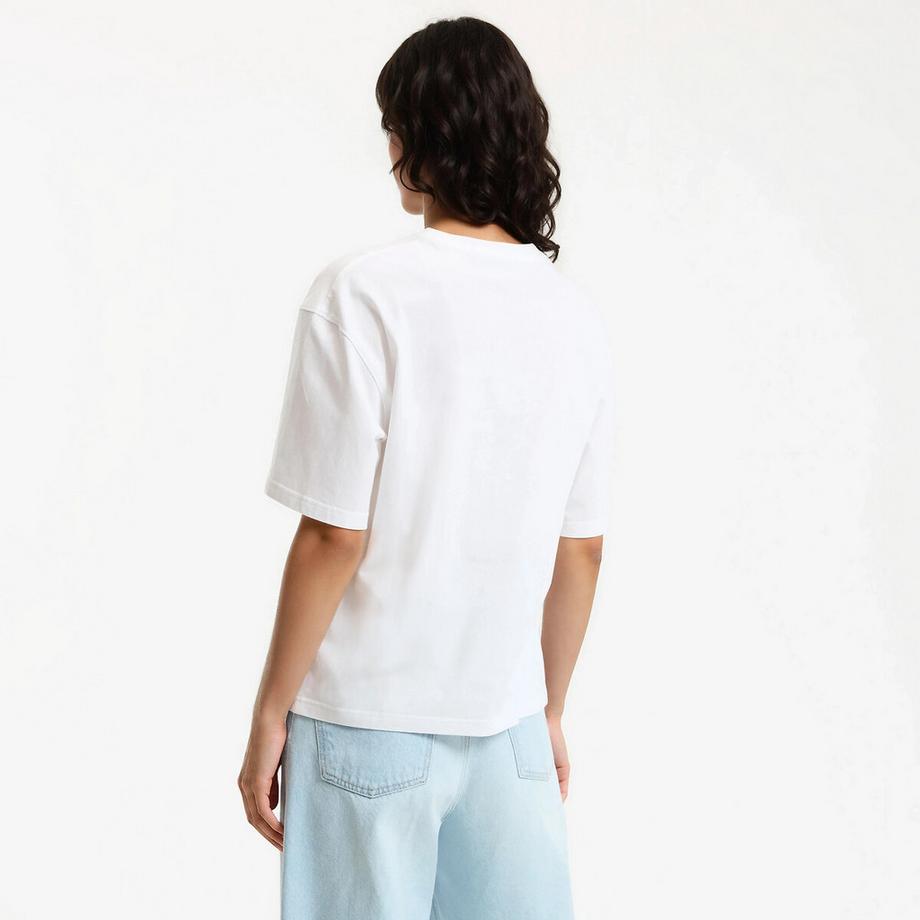 La Redoute Collections T-shirt à Nouer Col Rond Manches Courtes  