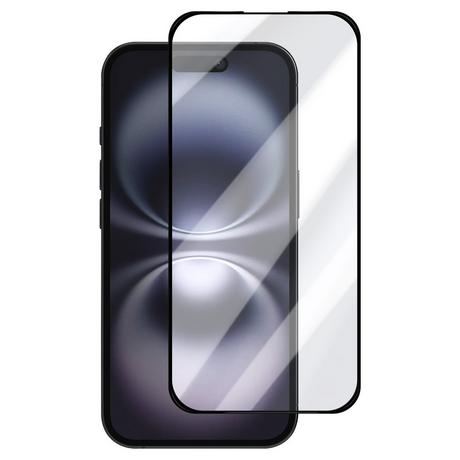 Forcell  Vetro temperato per iPhone 16 Plus durezza 9H antimacchie 