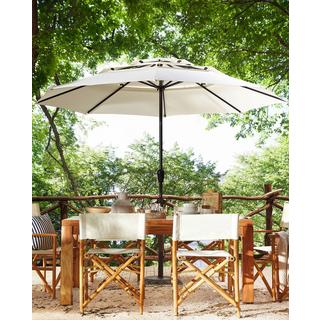 Beliani Ombrellone da esterno en Tessuto BIBIONE  