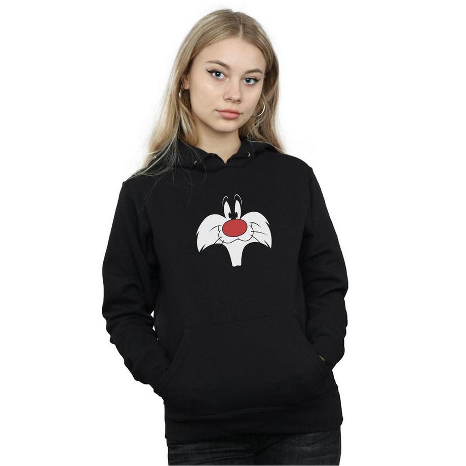 LOONEY TUNES Sylvester the Cat Bedruckter Kapuzenpullover  